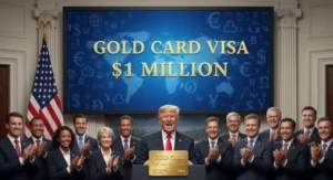 Trump’s gold card programme: U.S. visas starting at $1 million per head