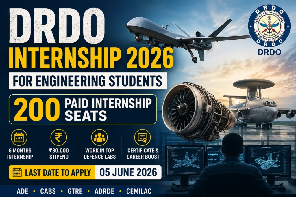 DRDO-Internship-2026
