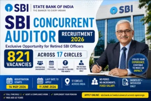 SBI Concurrent Auditor Recruitment 2026